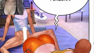 Raconter et cachondeandome avec un anime Mi tia CHAPITRE 8